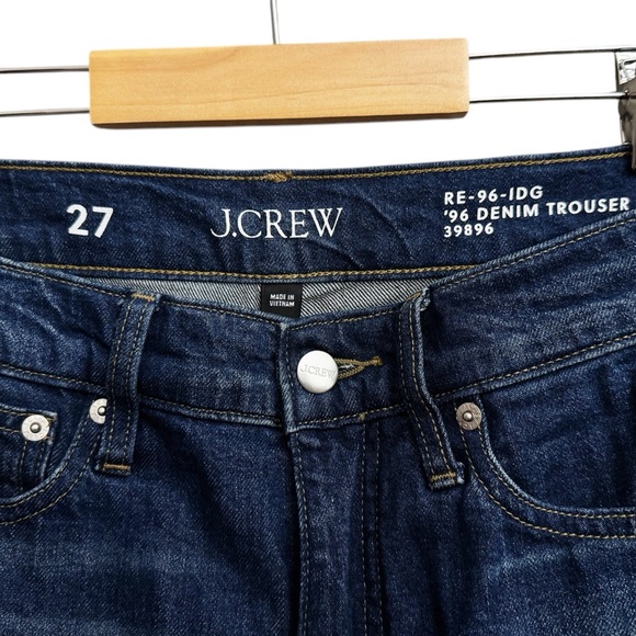 J. Crew High Rise Denim Trouser Wide Leg Jeans - Picture 4 of 5